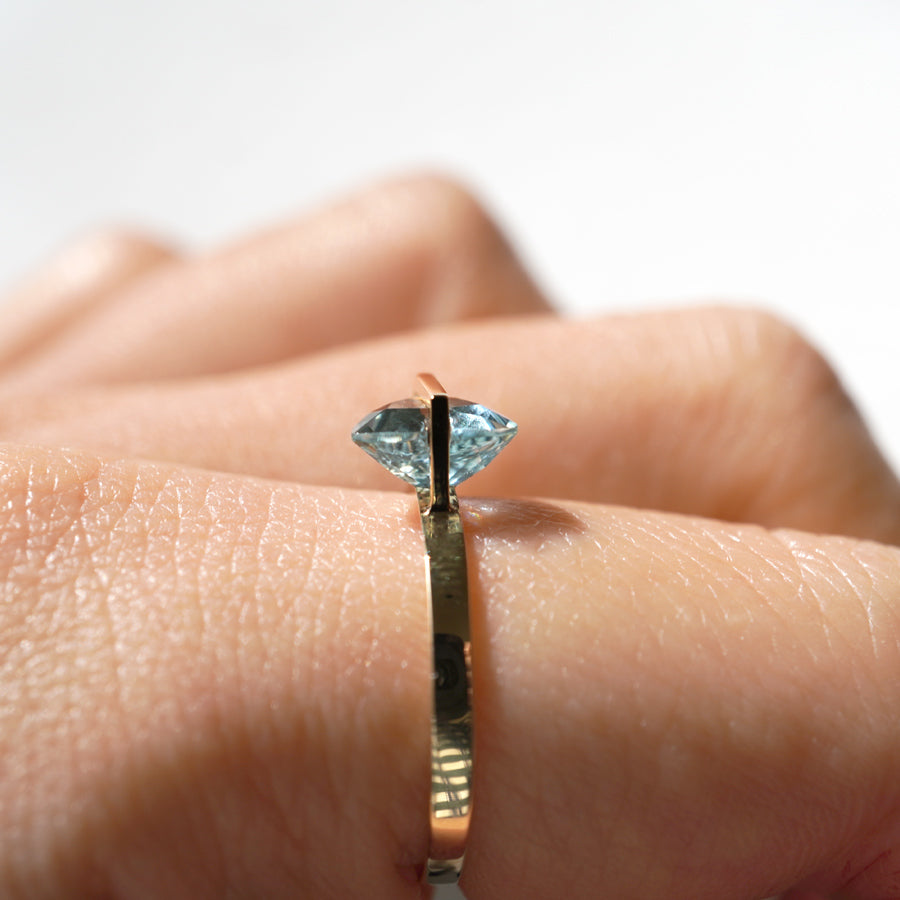 BAND RING AQUAMARINE#3786