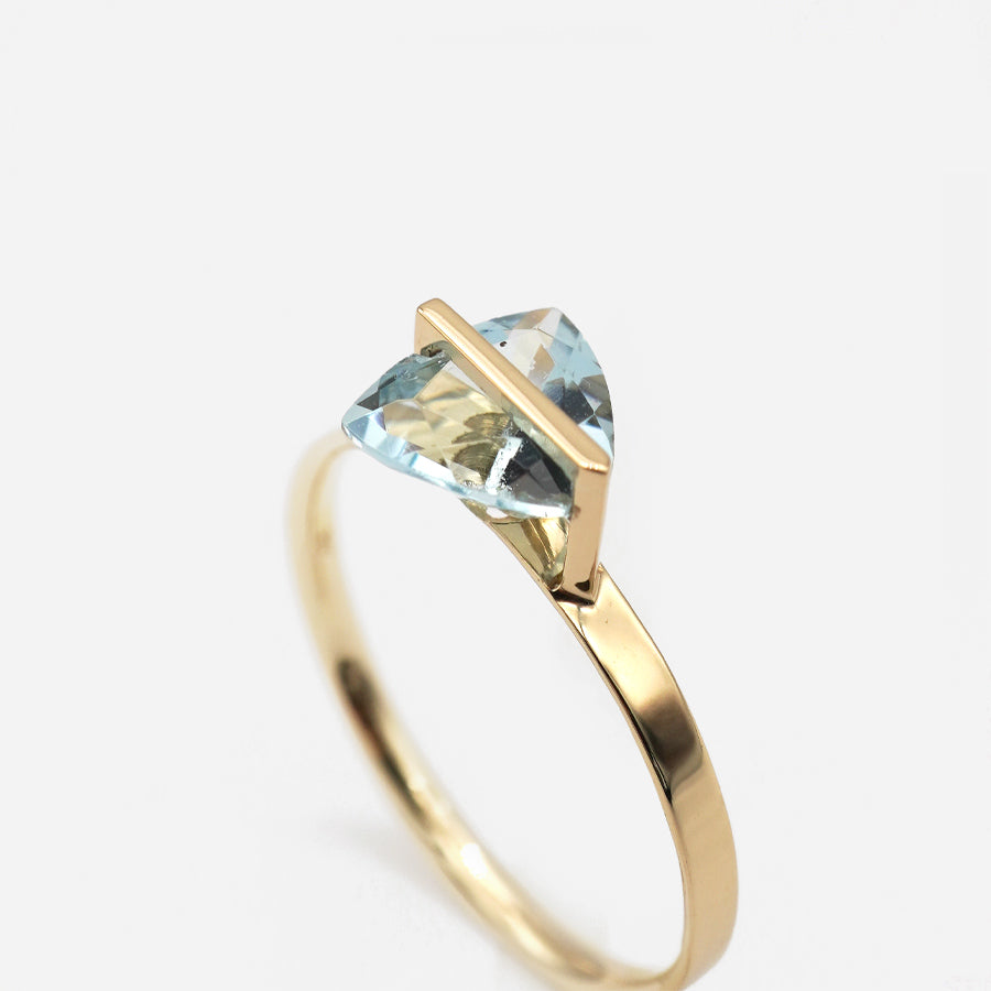 BAND RING AQUAMARINE#3786