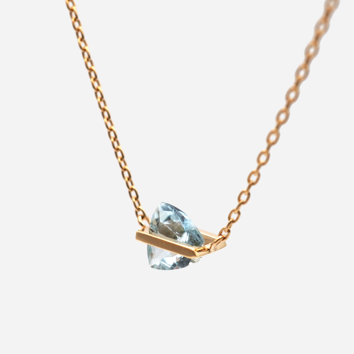 BAND NECKLACE AQUAMARINE #3000