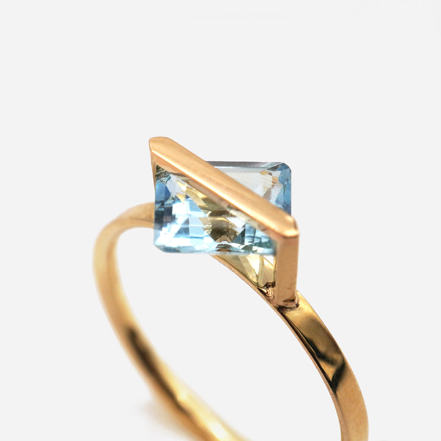 BAND RING AQUAMARINE#3929