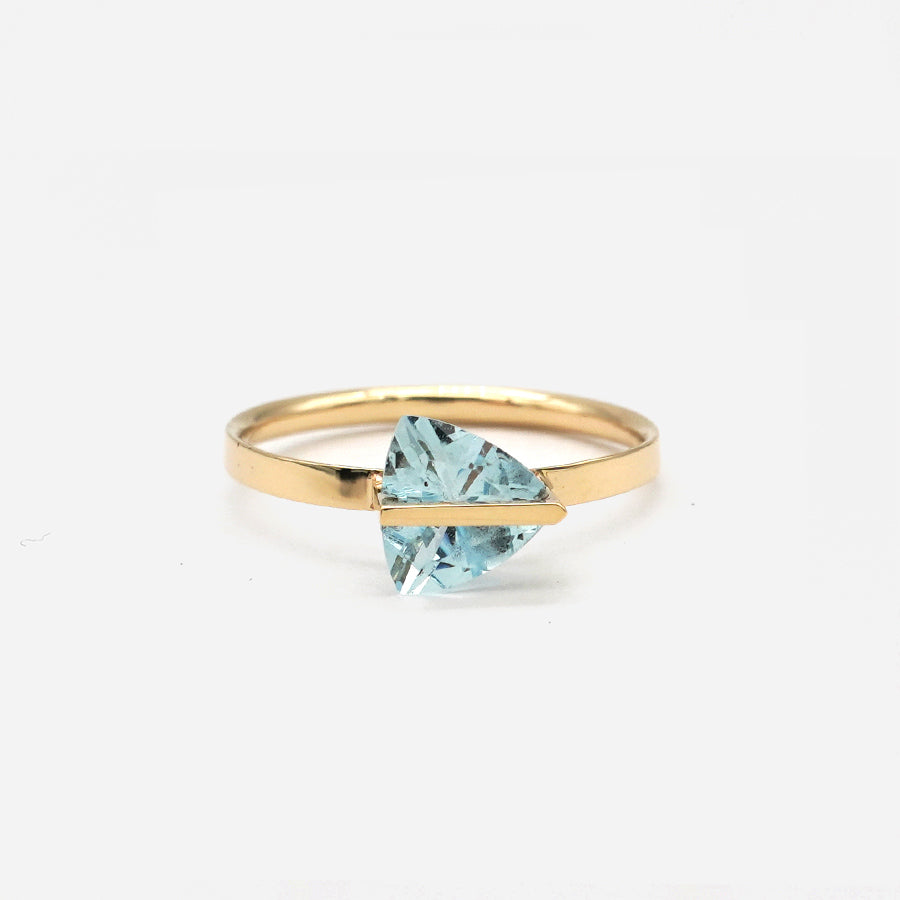 BAND RING AQUAMARINE#3786