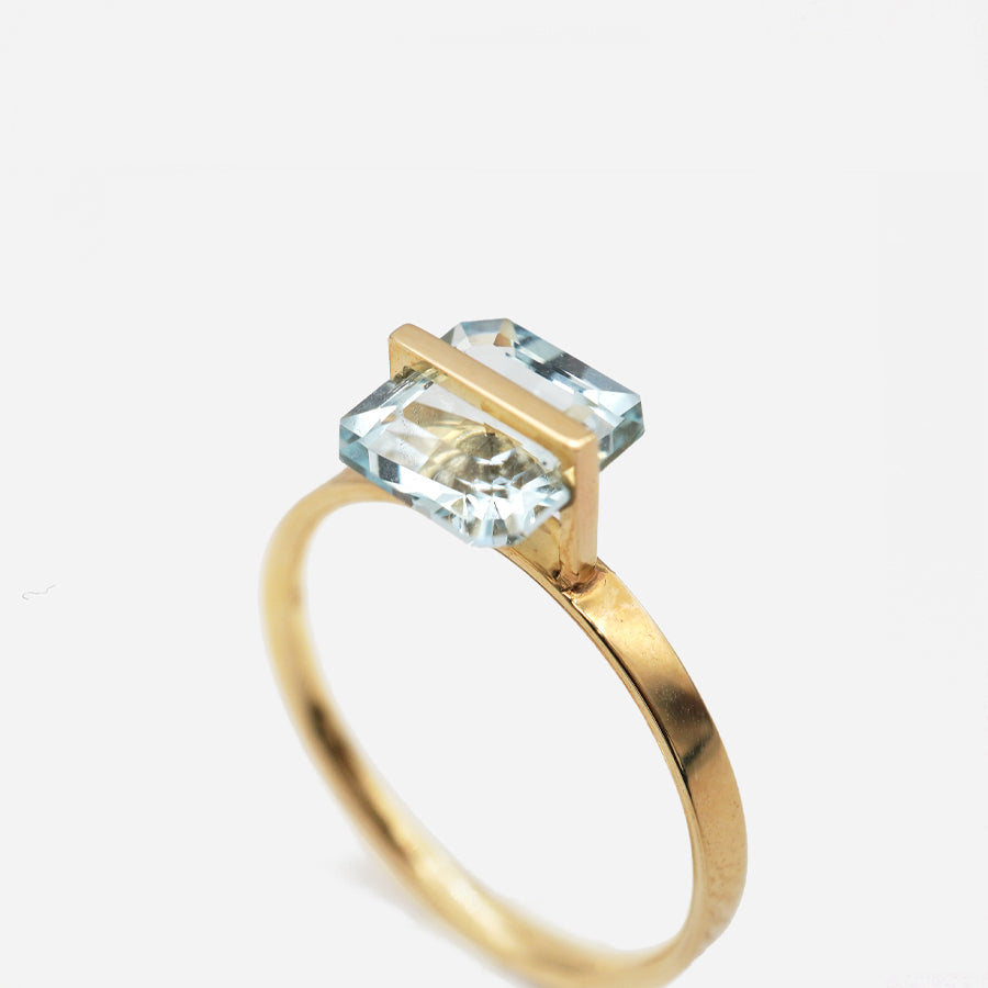 BAND RING AQUAMARINE#3946
