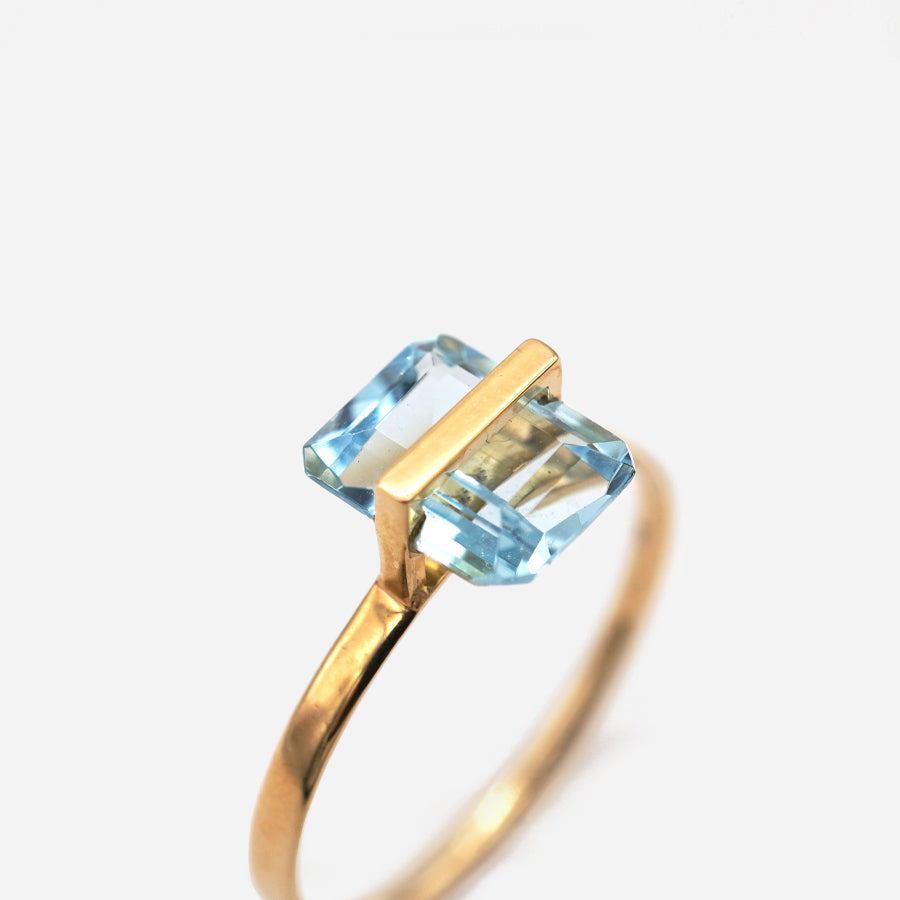 BAND RING AQUAMARINE #2930
