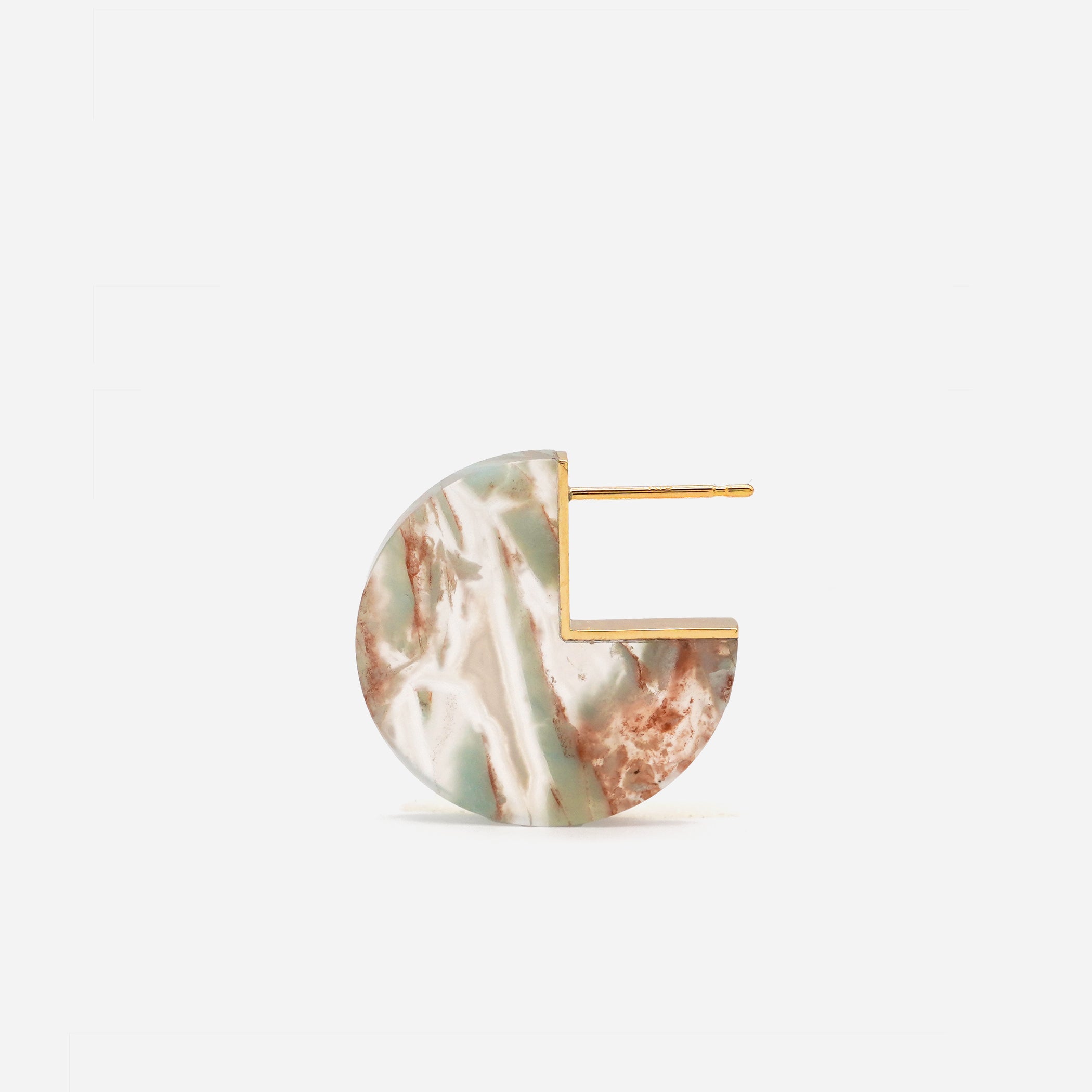 SLICE MINI EARRINGS SINGLE AQUAPRASE #3811