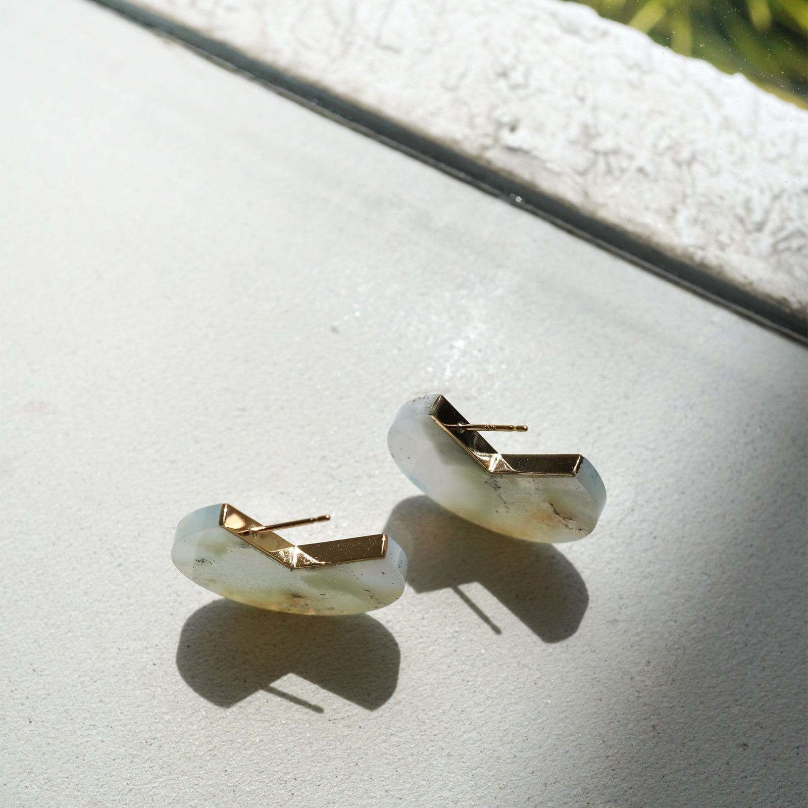 SLICE EARRINGS AQUAPRASE #3372