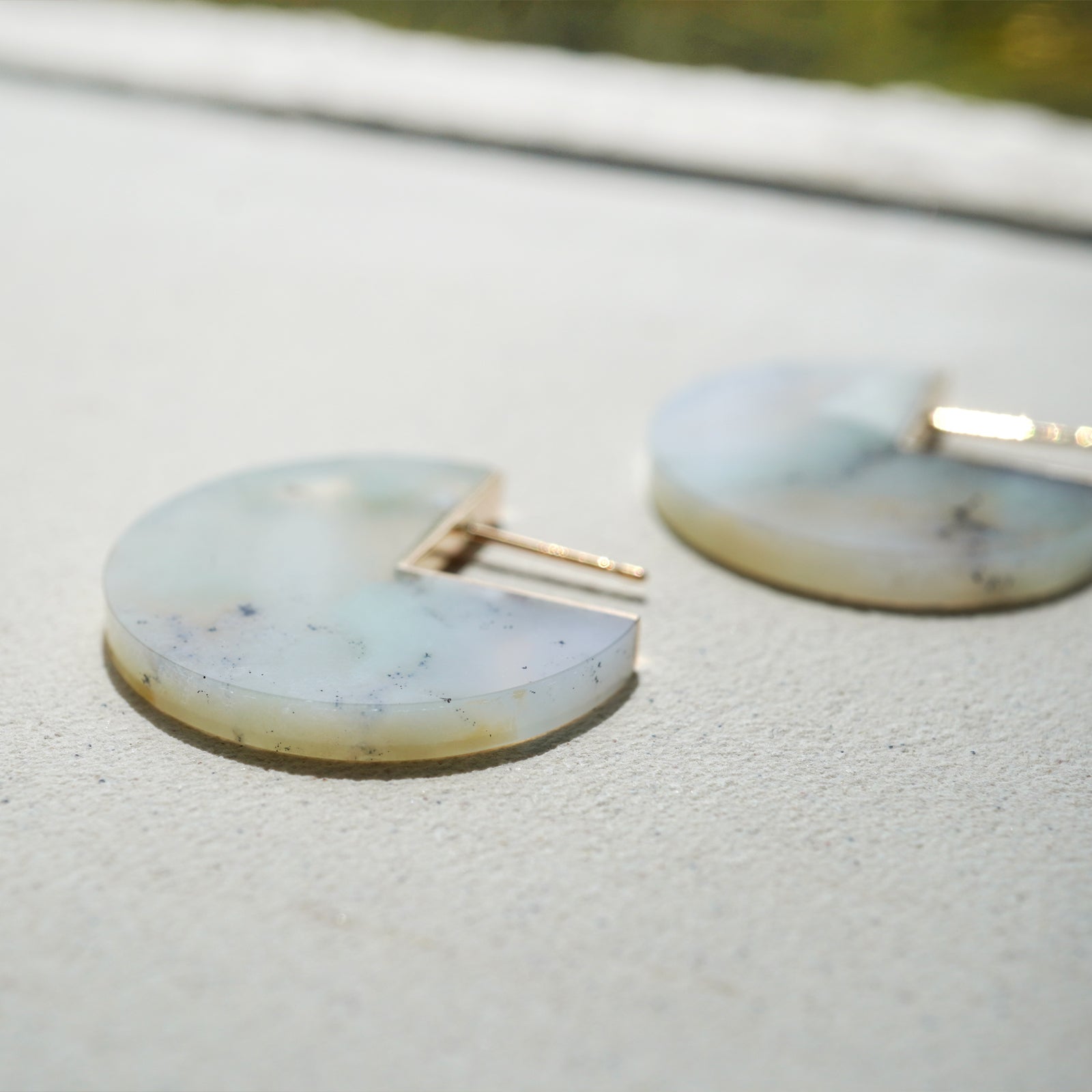 SLICE EARRINGS AQUAPRASE #3372