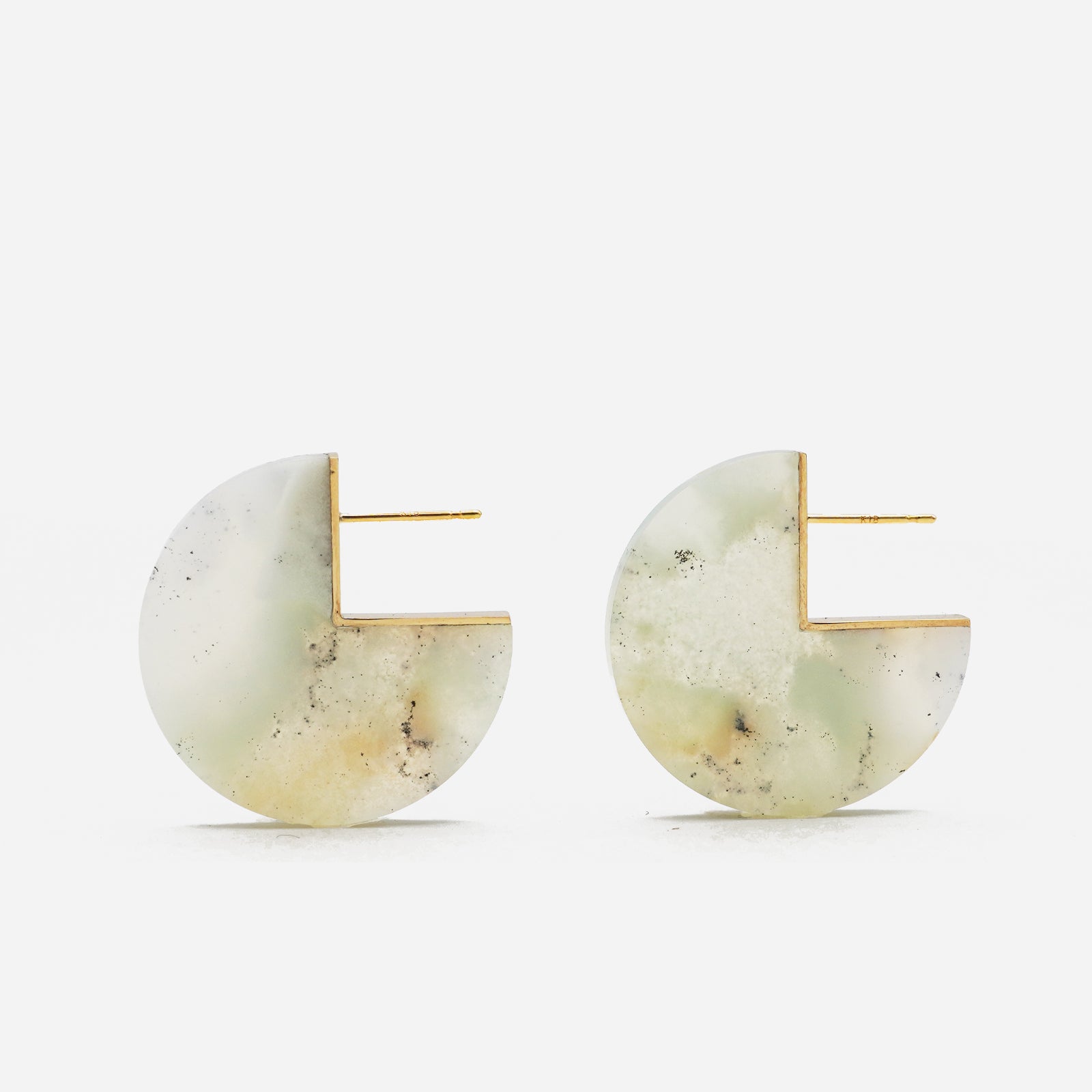 SLICE EARRINGS AQUAPRASE #3372