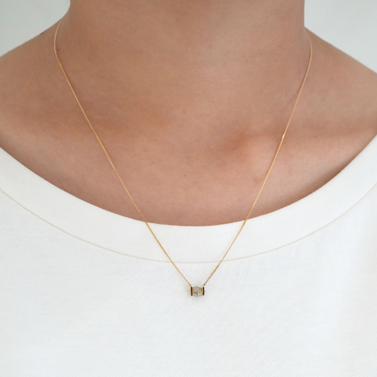 NATURAL DIAMOND NECKLACE #3500