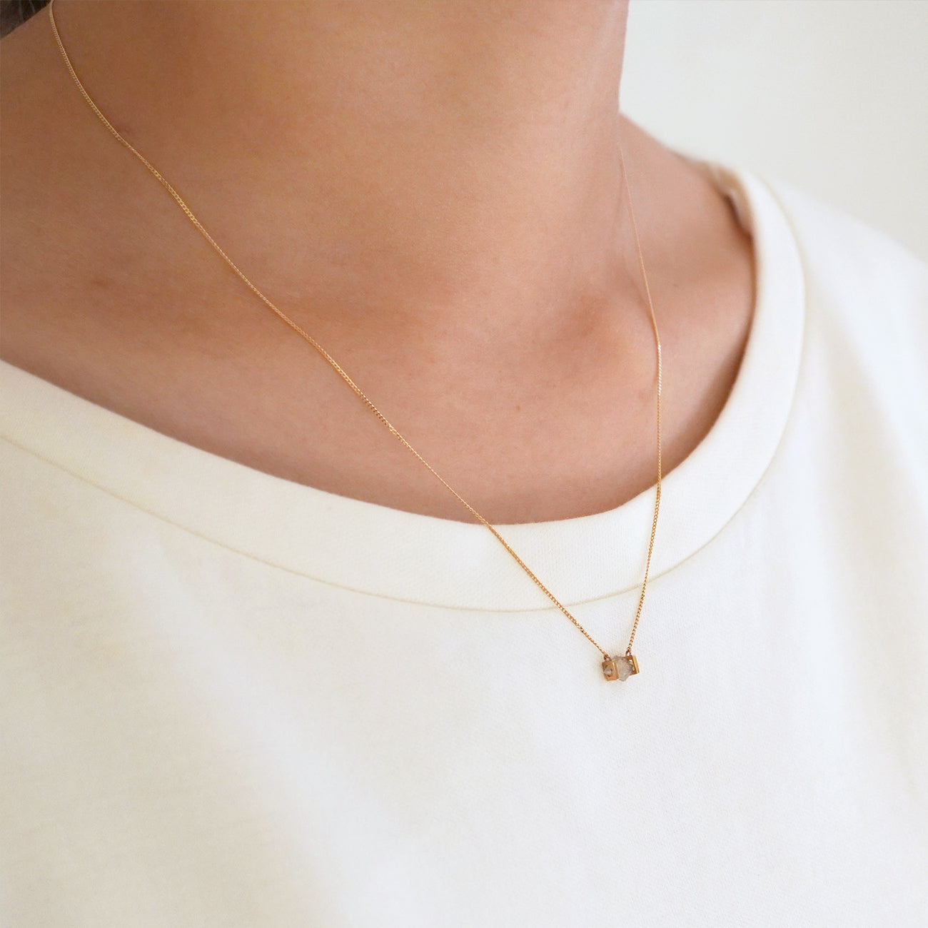 NATURAL DIAMOND NECKLACE #3500