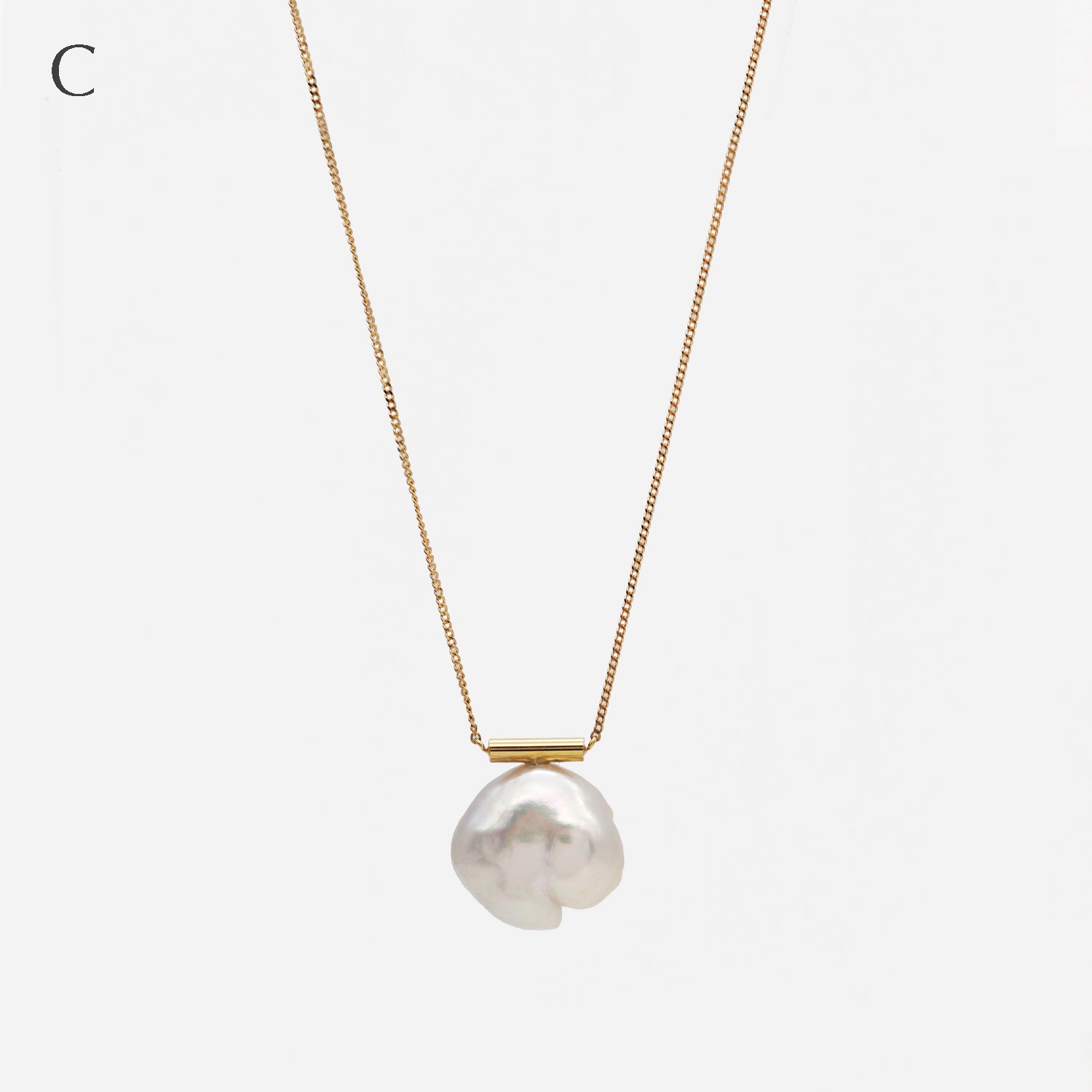 BAROQUE PEARL NECKLACE L