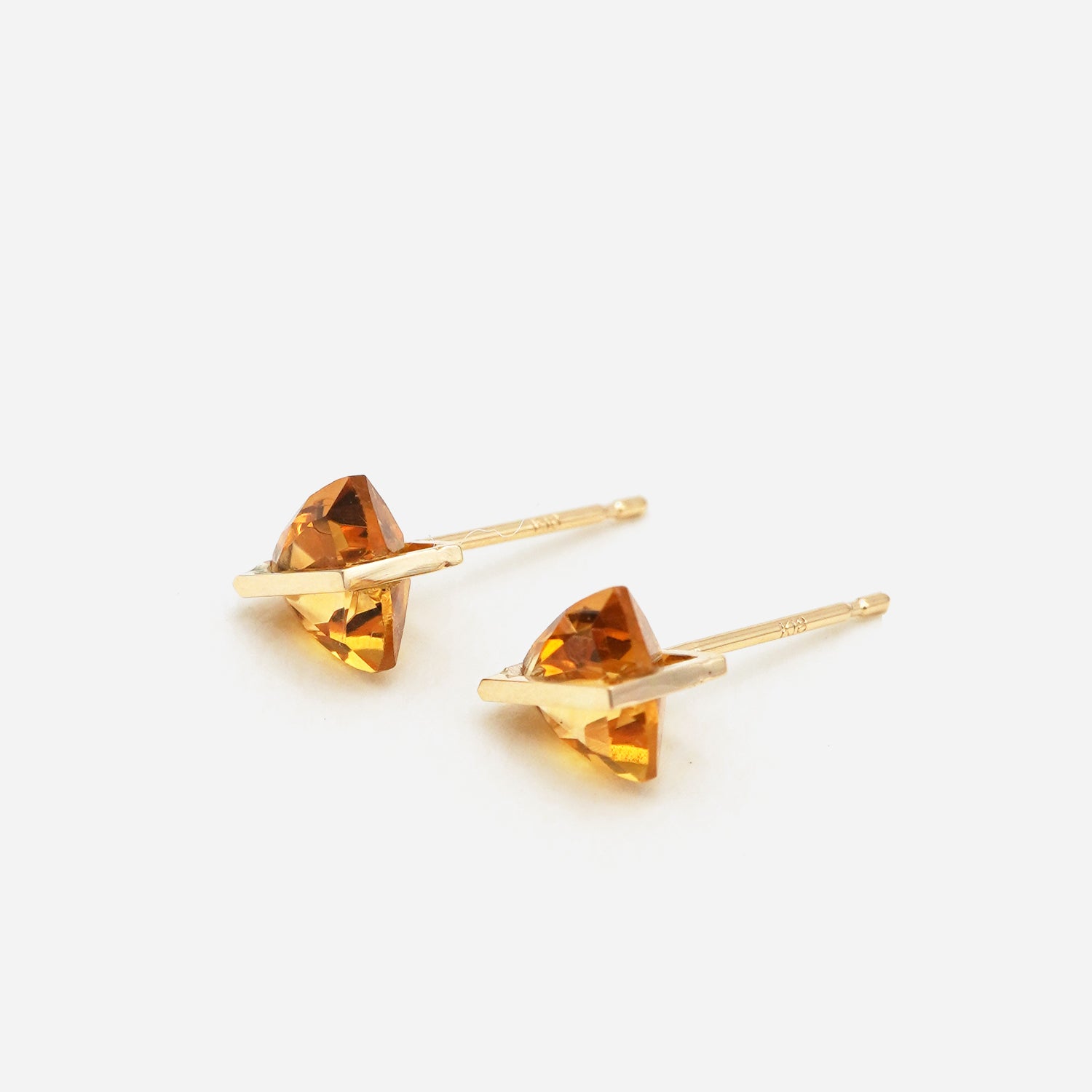 BAND EARRINGS CITRIN #4027