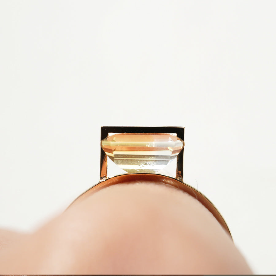 BAND RING CITRINE #3177