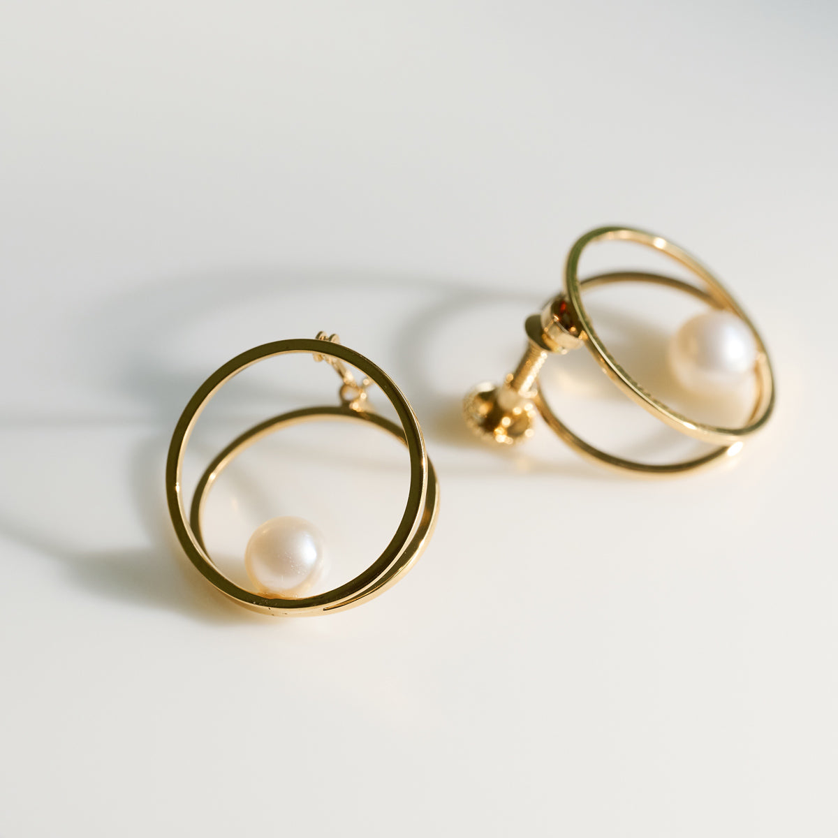 CLIP PEARL EARRING S