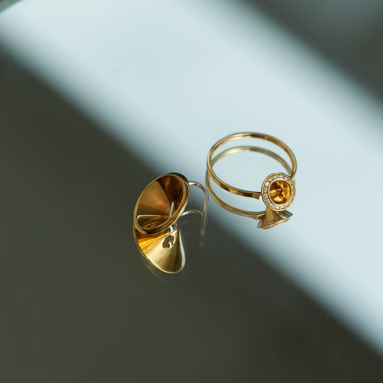 CORN EARRING SET