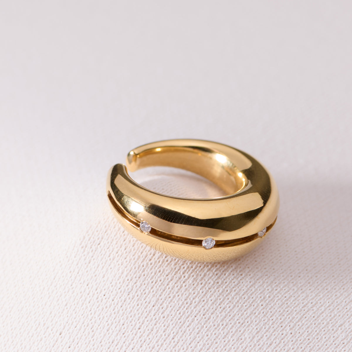 HOLLOW EARCUFF SV/G