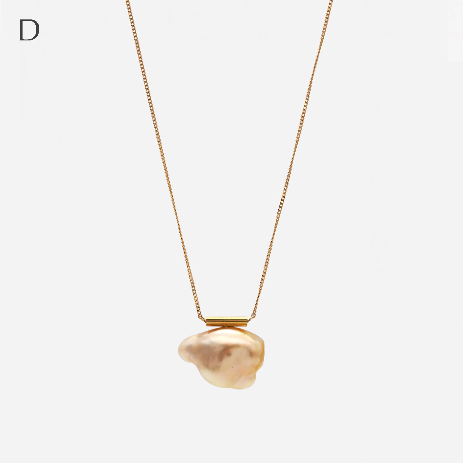 BAROQUE PEARL NECKLACE L