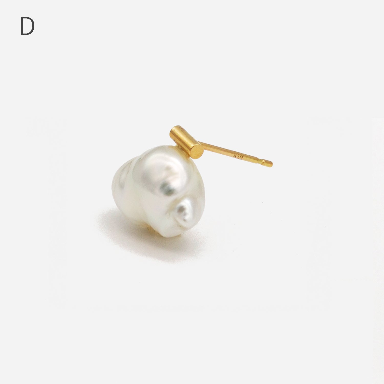 BAROQUE PEARL EARRING M