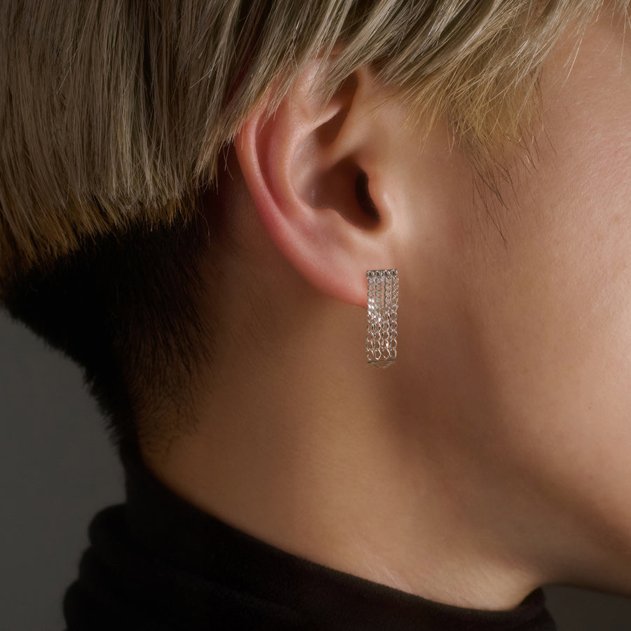 DENSITY EARRING SILVER