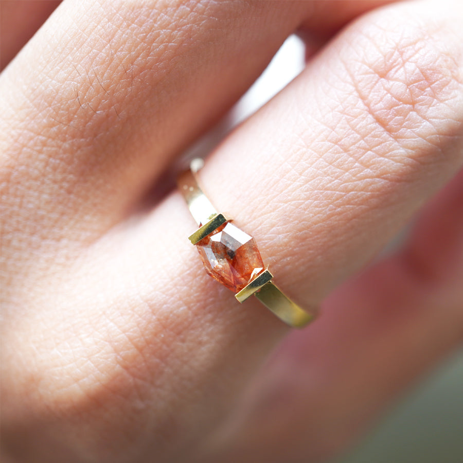 NATURAL DIAMOND RING #3121
