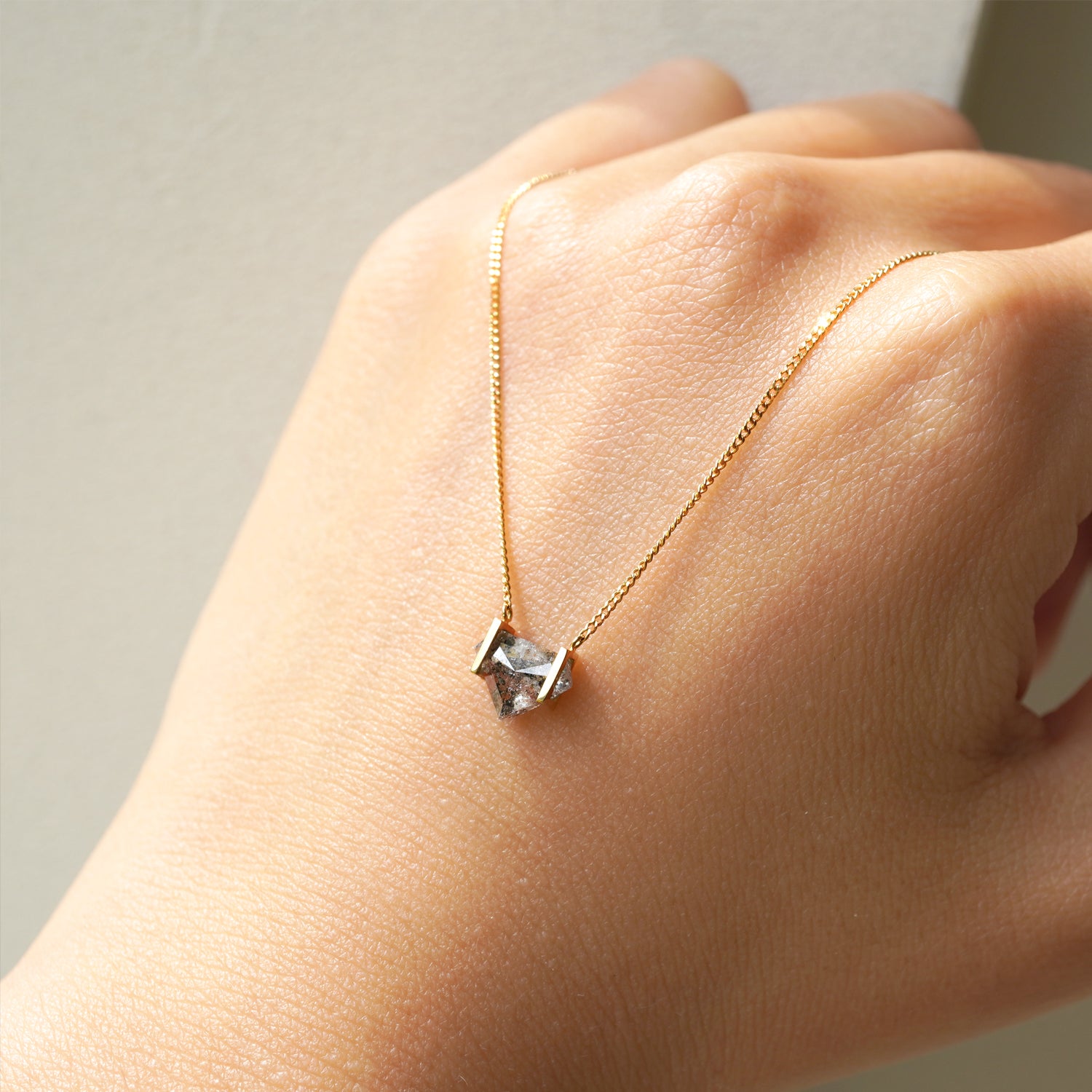 NATURAL DIAMOND NECKLACE #3020