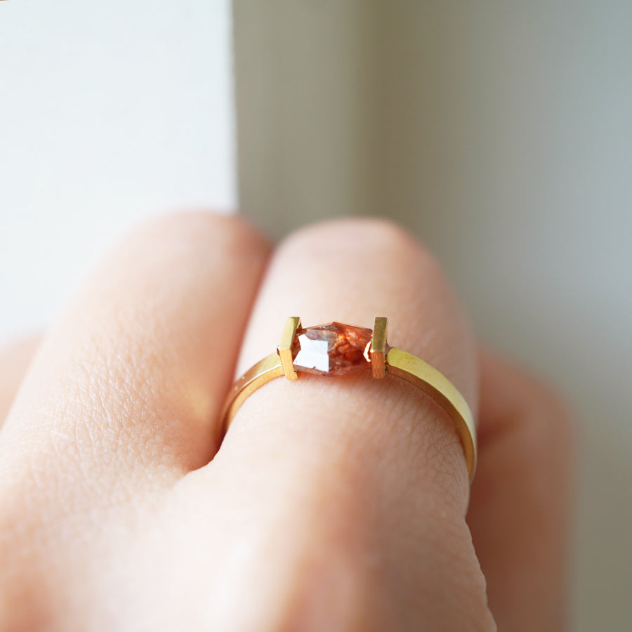 NATURAL DIAMOND RING #3121