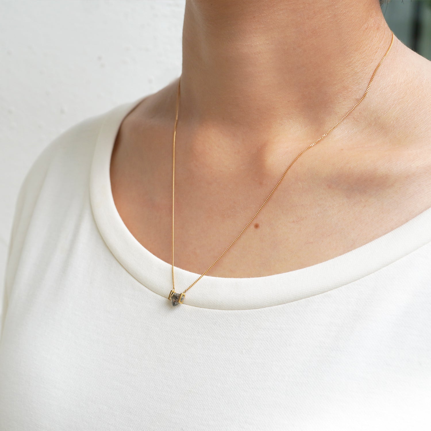 NATURAL DIAMOND NECKLACE #3020