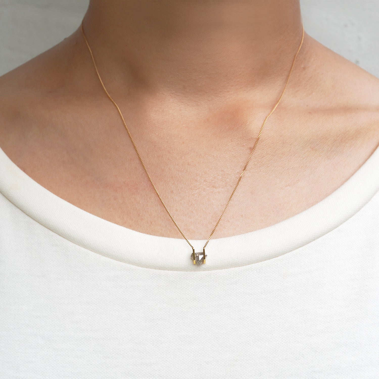 NATURAL DIAMOND NECKLACE #3022