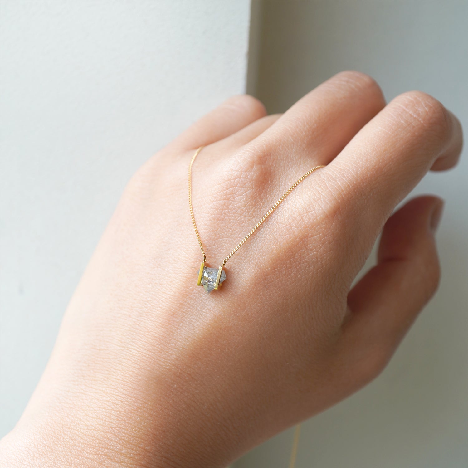 NATURAL DIAMOND NECKLACE #3022