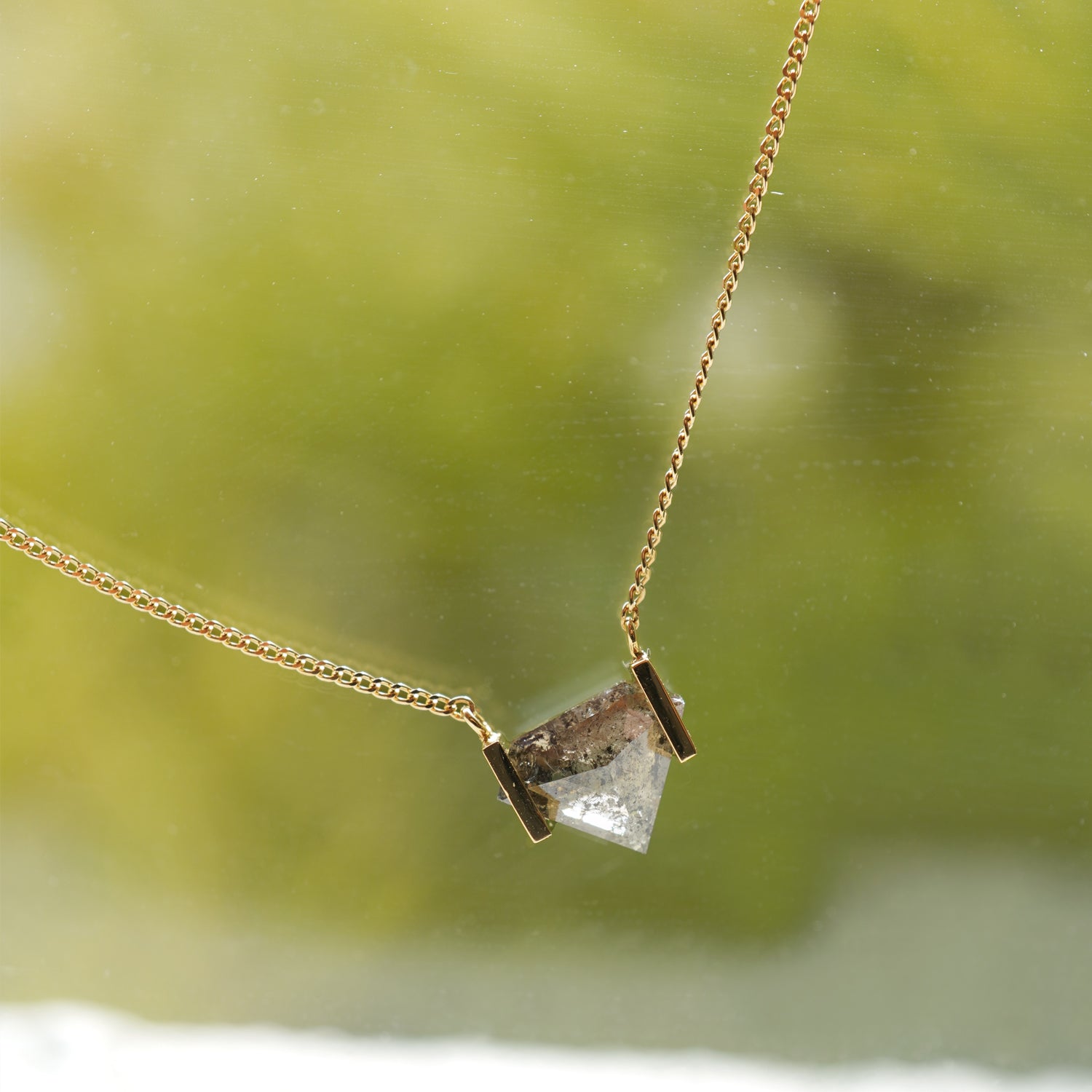 NATURAL DIAMOND NECKLACE #3018