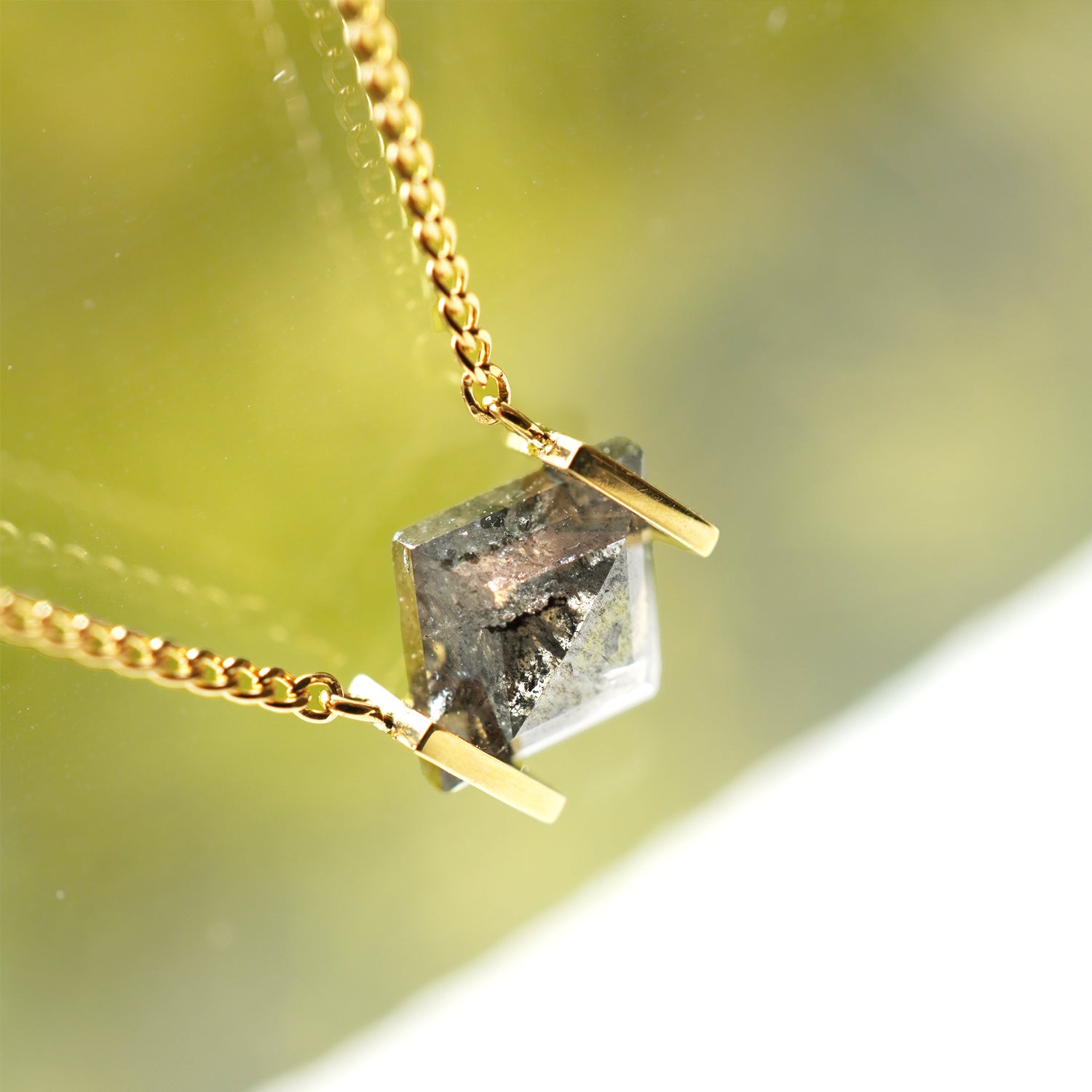 NATURAL DIAMOND NECKLACE #2831