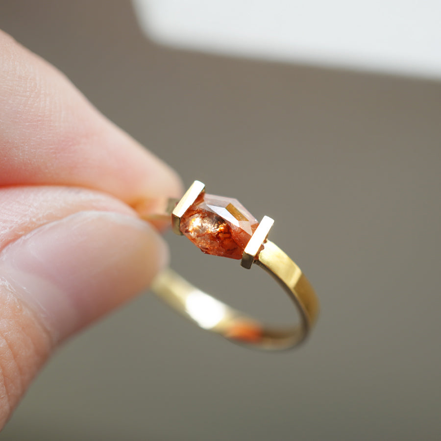 NATURAL DIAMOND RING #3121