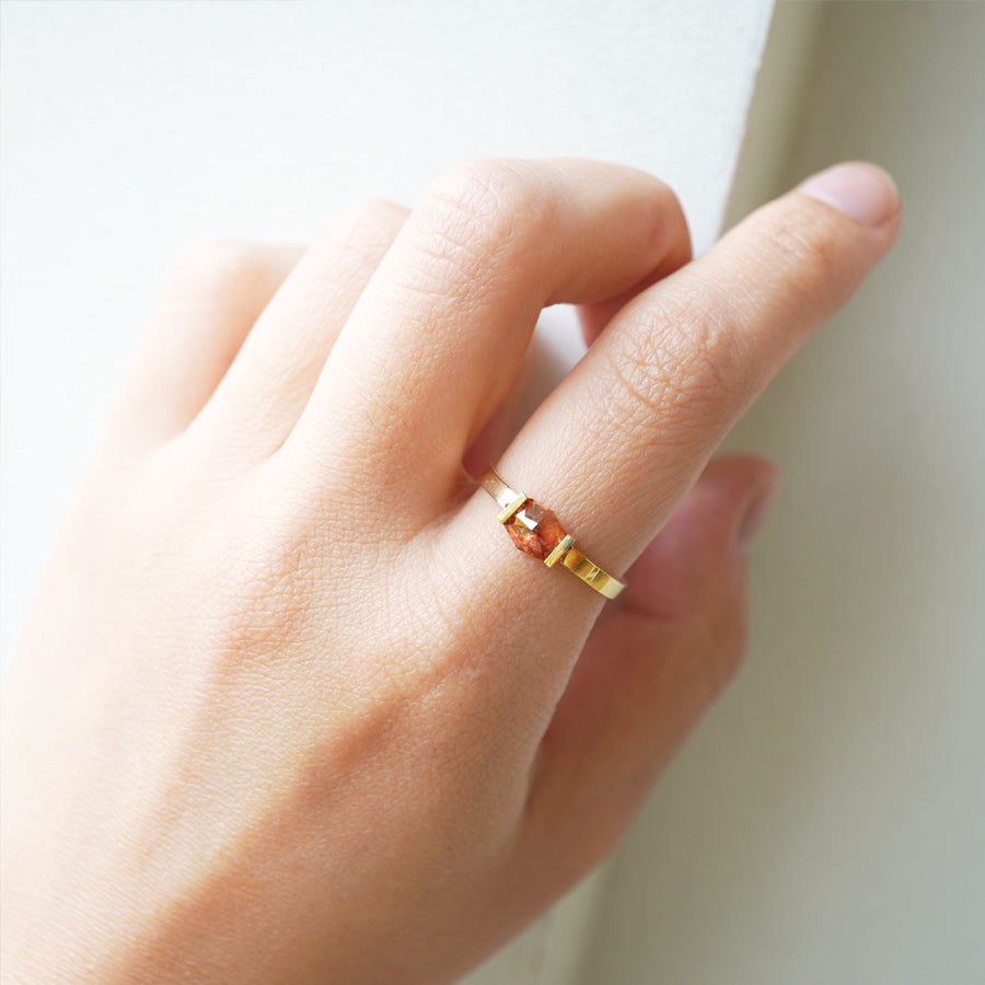 NATURAL DIAMOND RING #3121