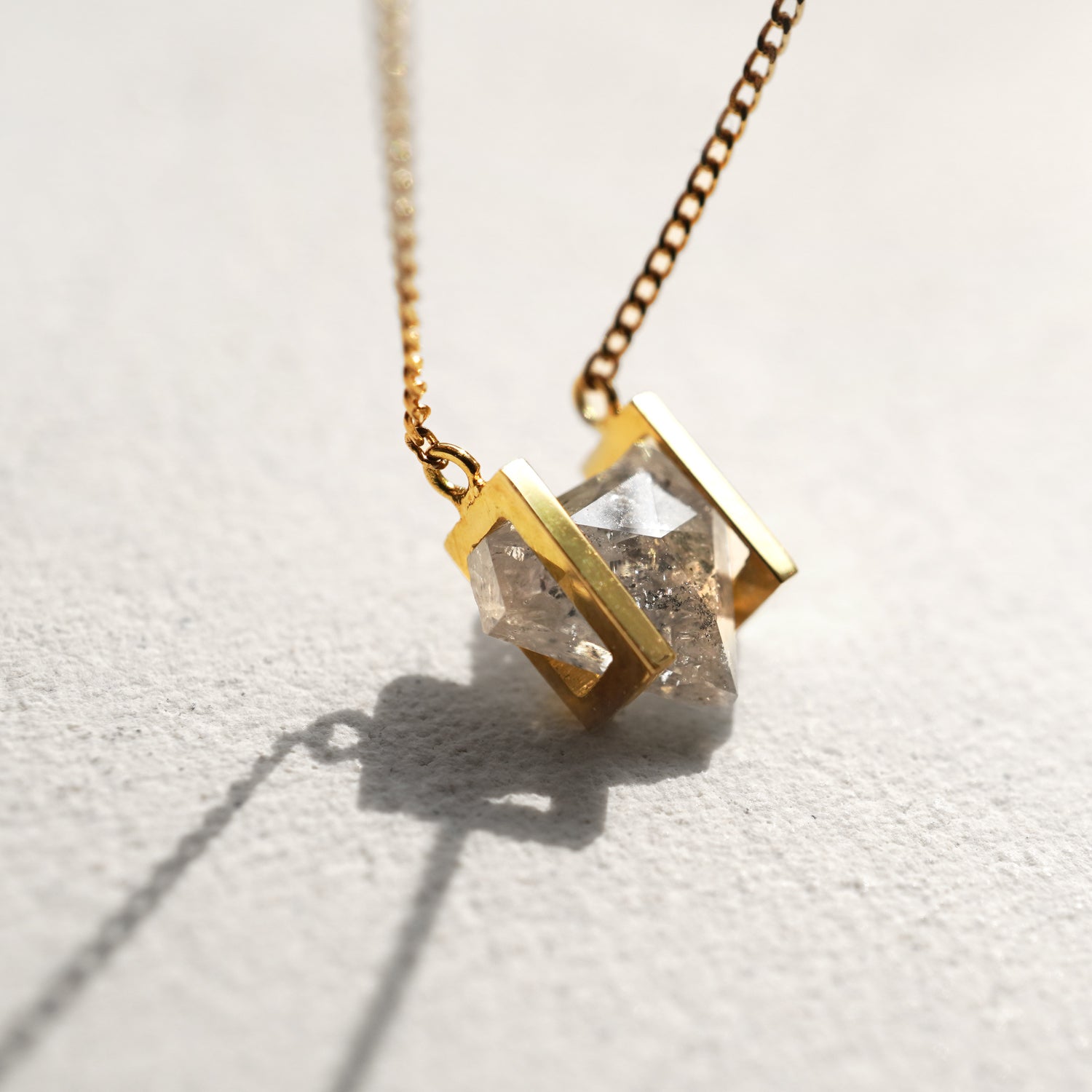 NATURAL DIAMOND NECKLACE #3022