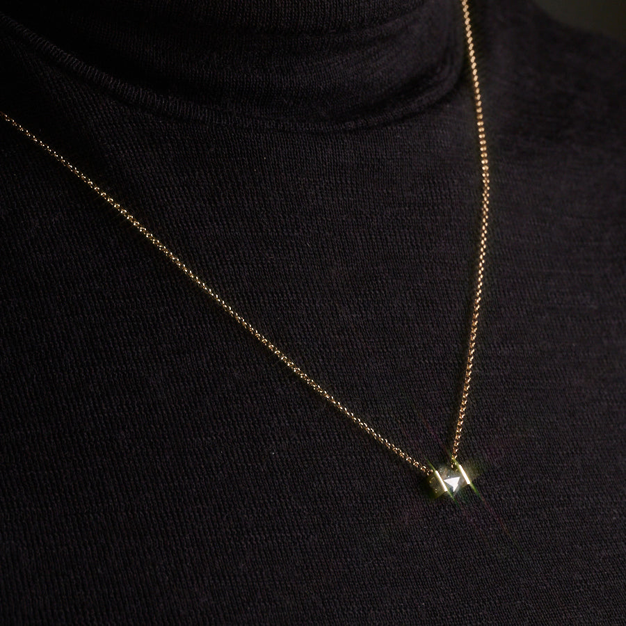 NATURAL DIAMOND NECKLACE #3507