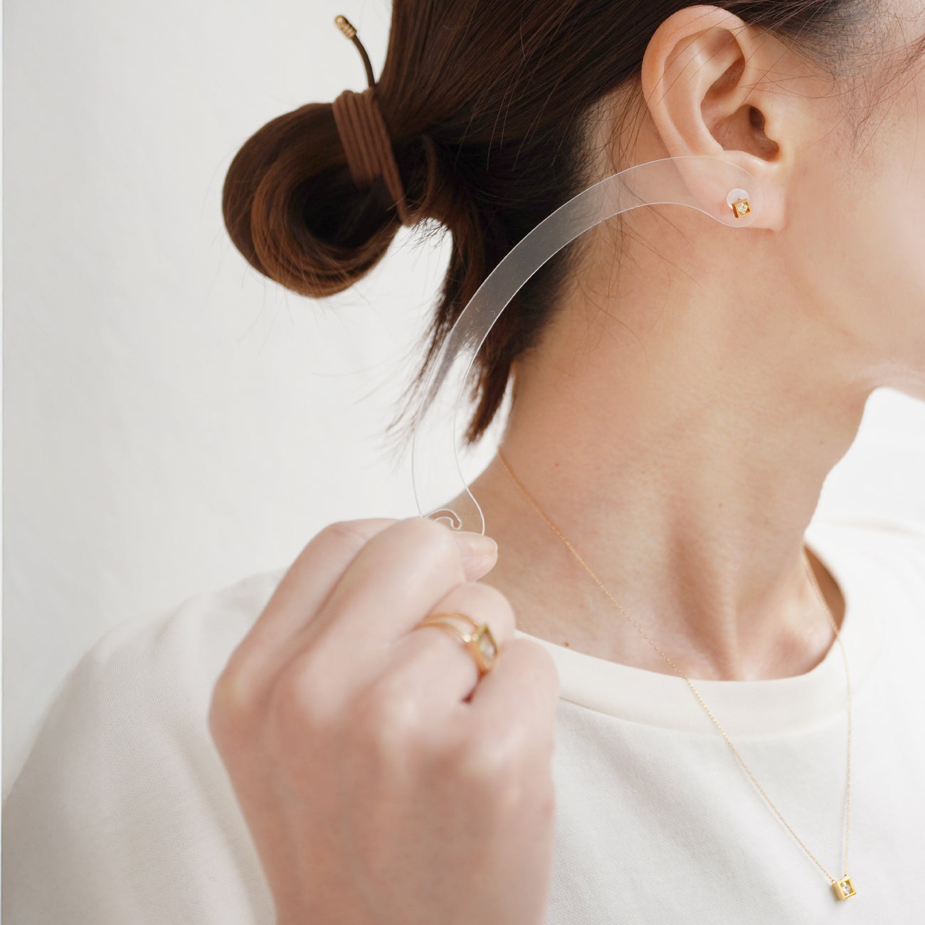 POSITION EARRING 0.12ct #3535