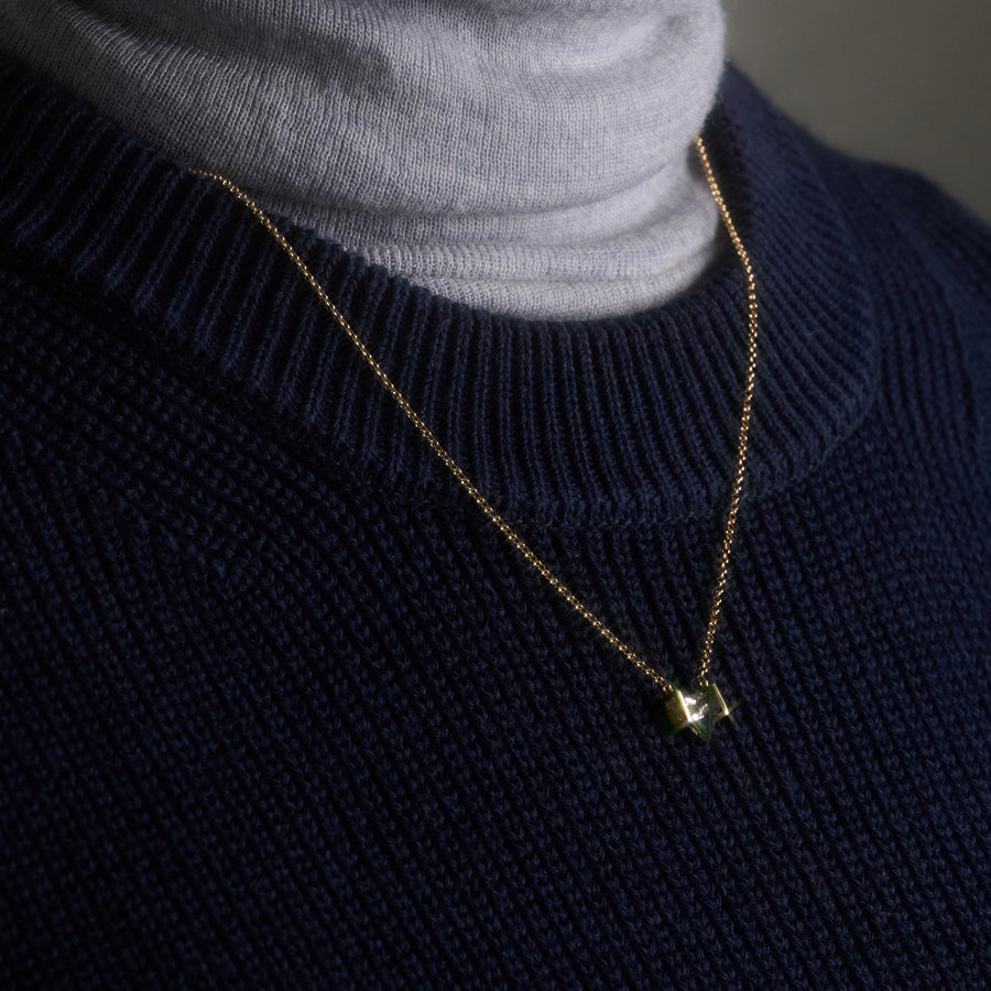 NATURAL DIAMOND NECKLACE #3285