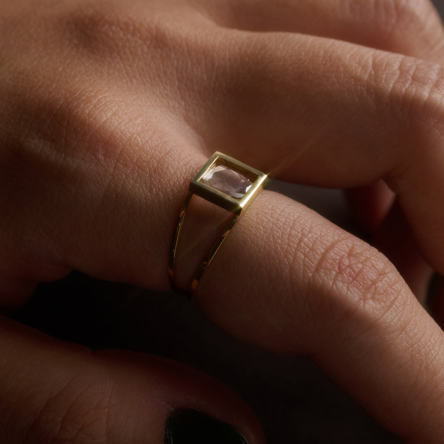 FRAME DIAMOND RING#3711