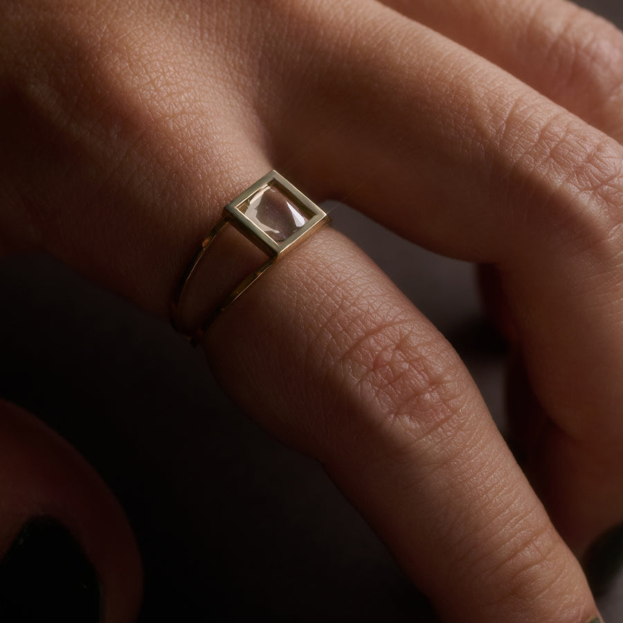 FRAME DIAMOND RING#3932