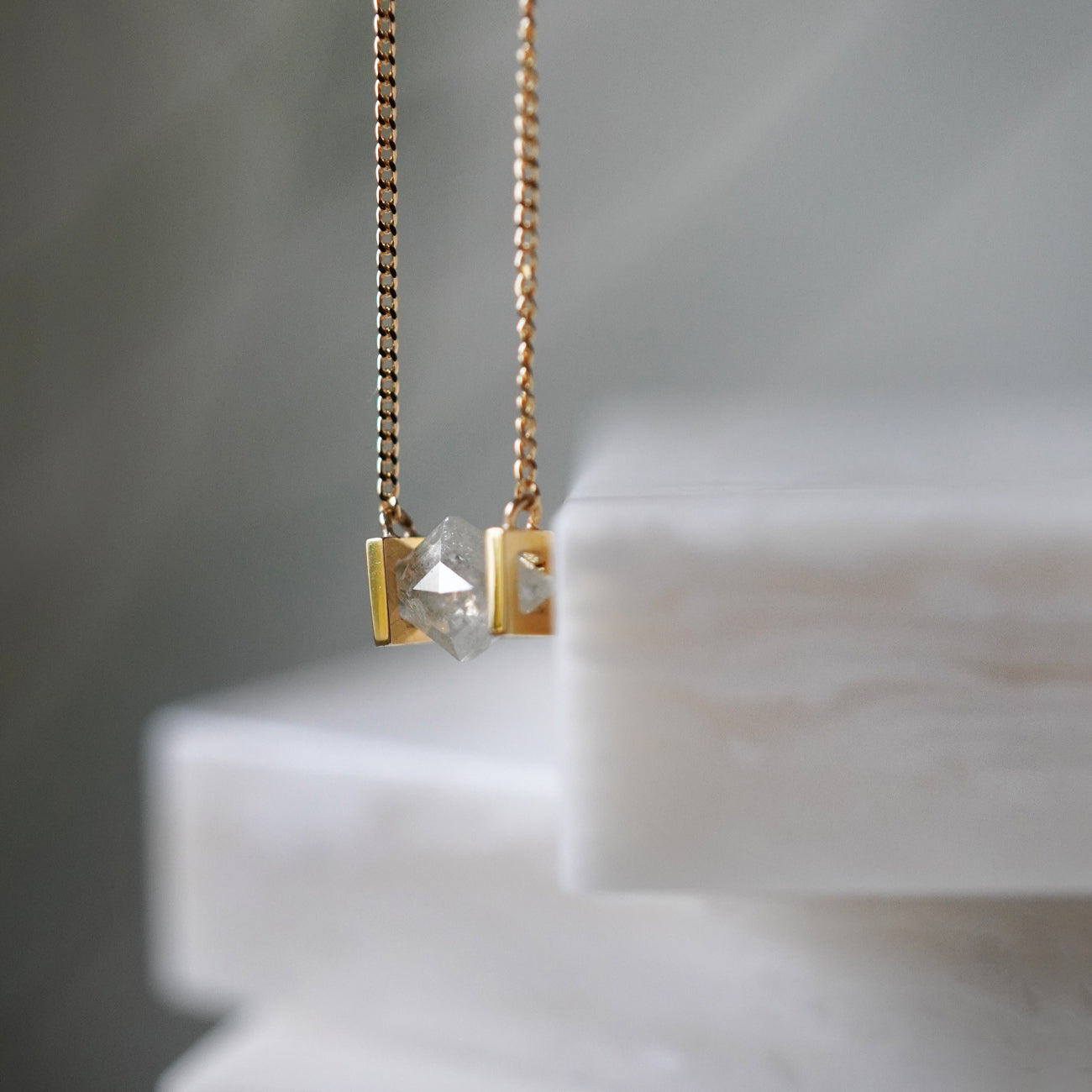 NATURAL DIAMOND NECKLACE #3500