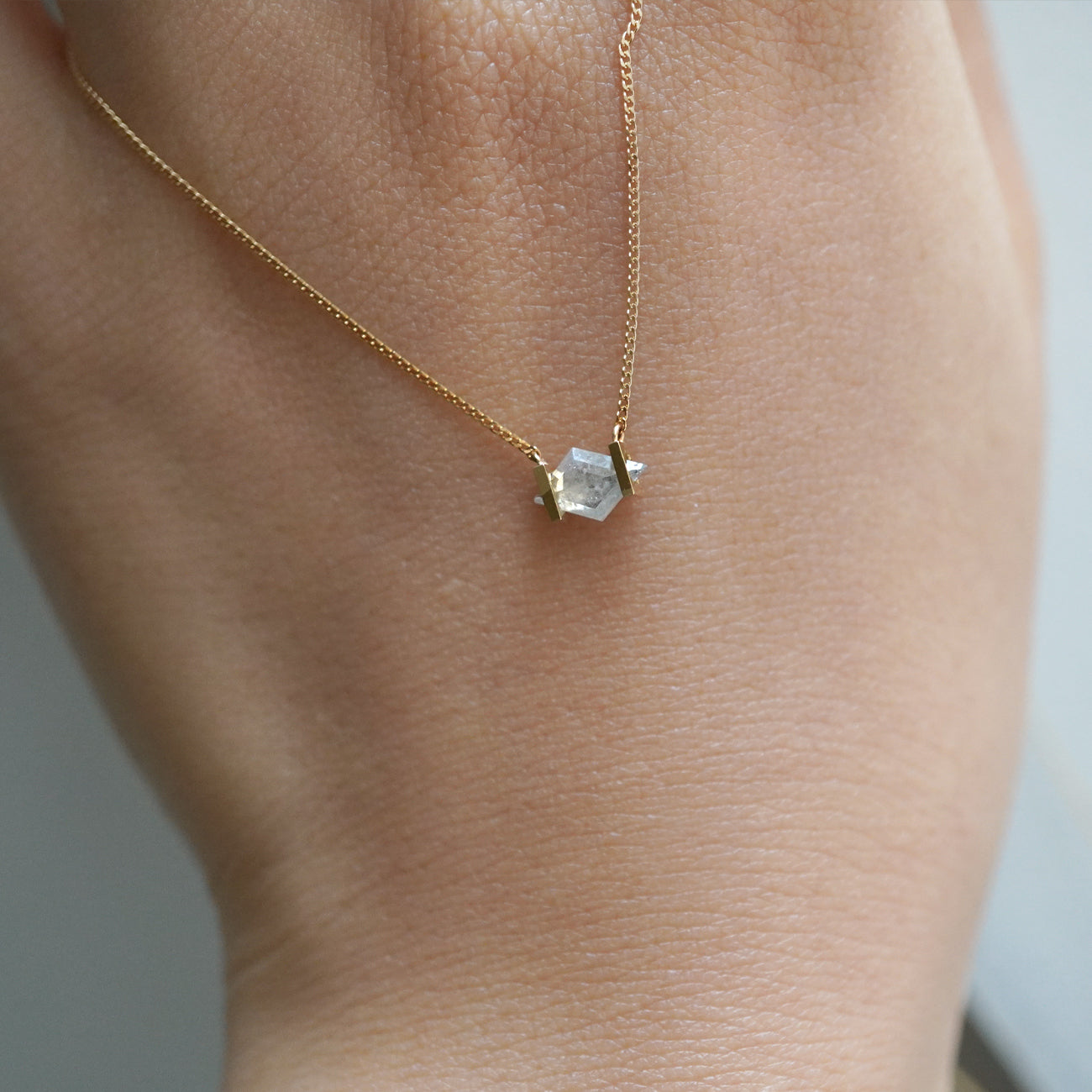 NATURAL DIAMOND NECKLACE #3500