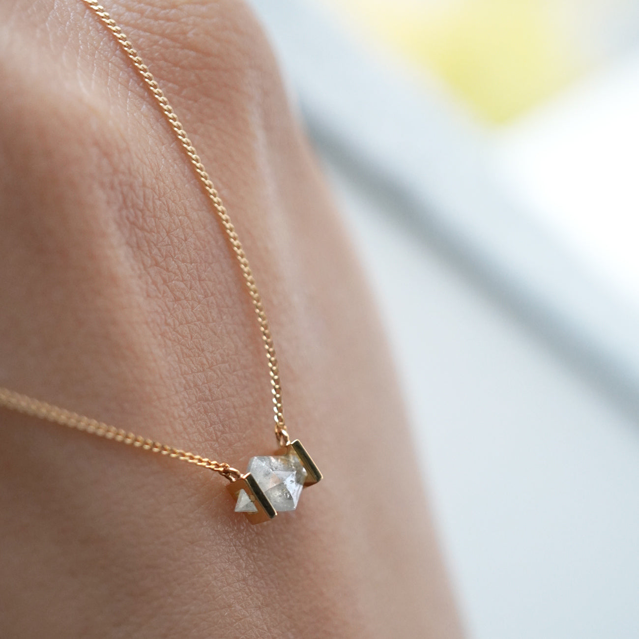 NATURAL DIAMOND NECKLACE #3500
