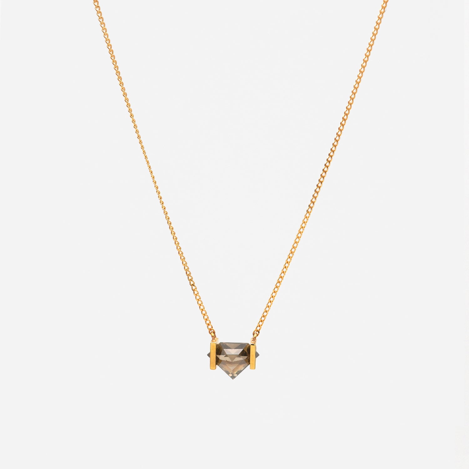 NATURAL DIAMOND NECKLACE 0.46ct #3504