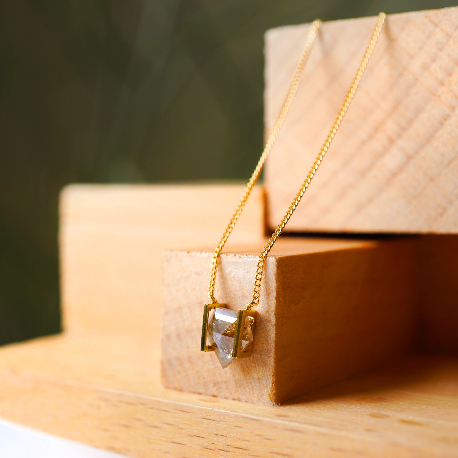 NATURAL DIAMOND NECKLACE 1.07ct #2959