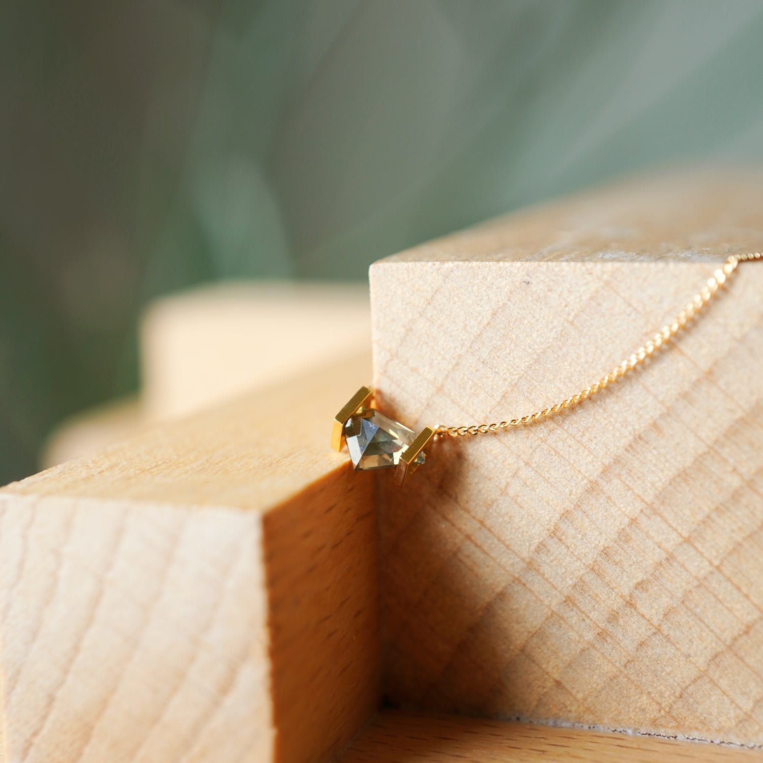 NATURAL DIAMOND NECKLACE 0.46ct #3504