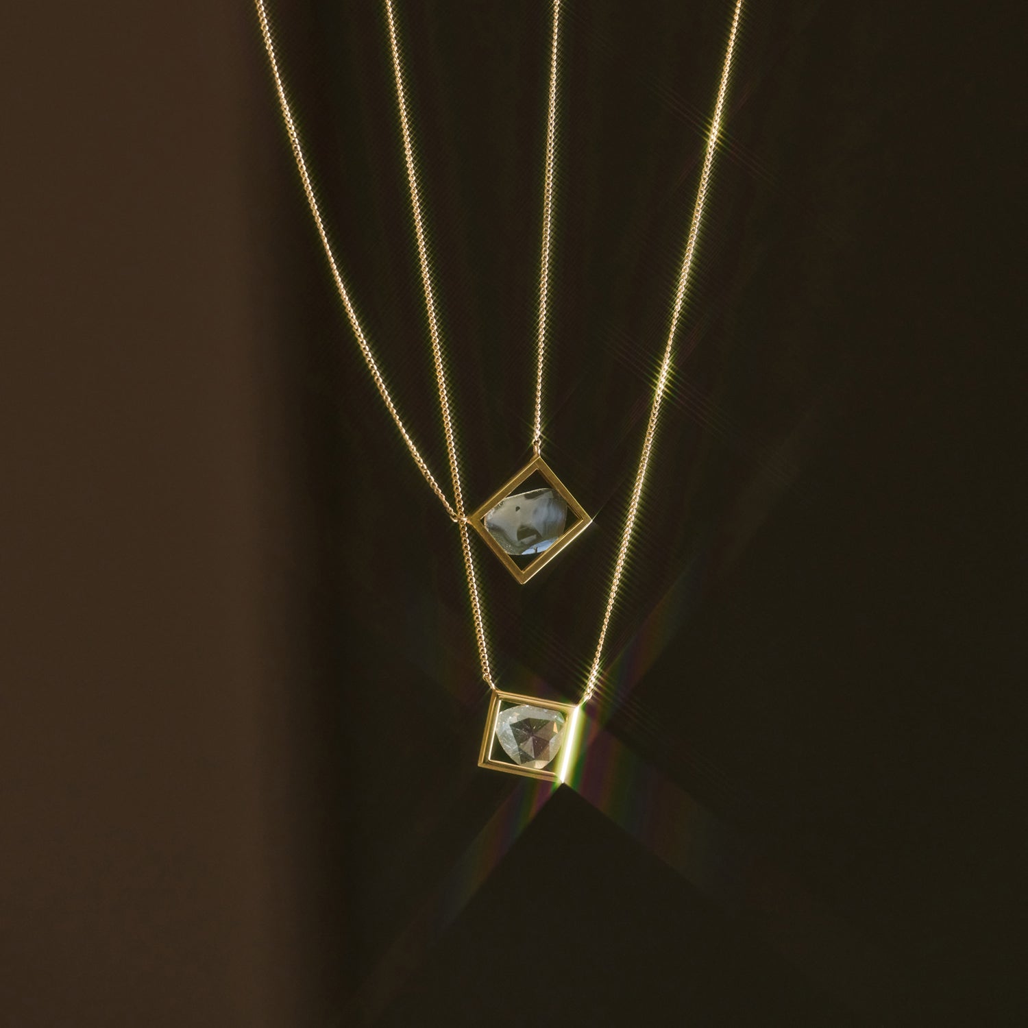 FRAME DIAMOND NECKLACE #3011