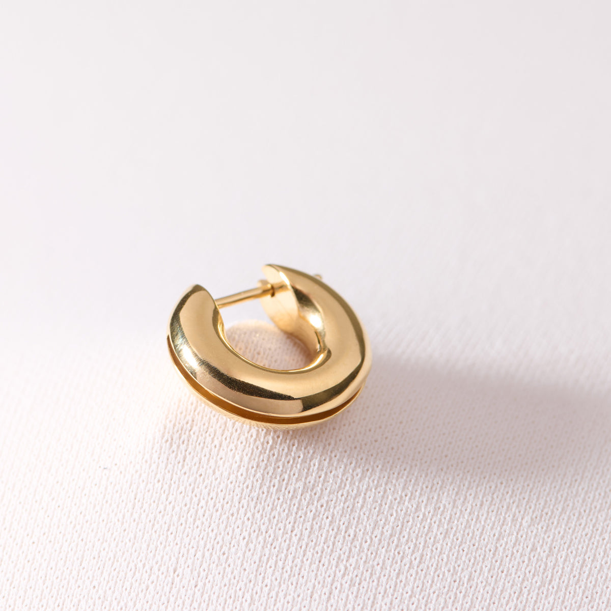 HOLLOW EARRING 02 SV/G