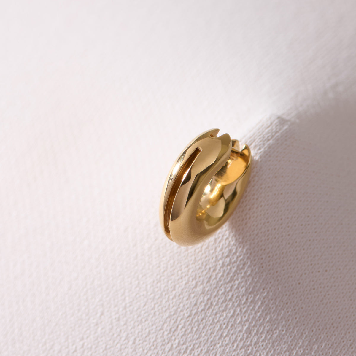 HOLLOW EARRING 02 SV/G