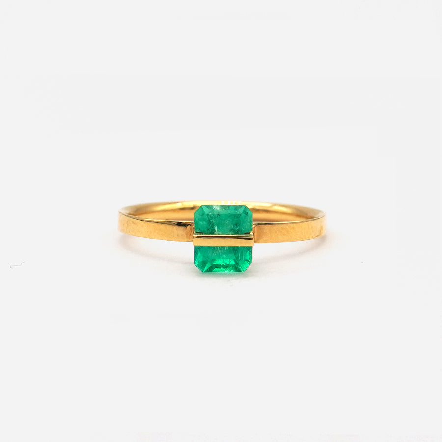 BAND RING EMERALD#3548