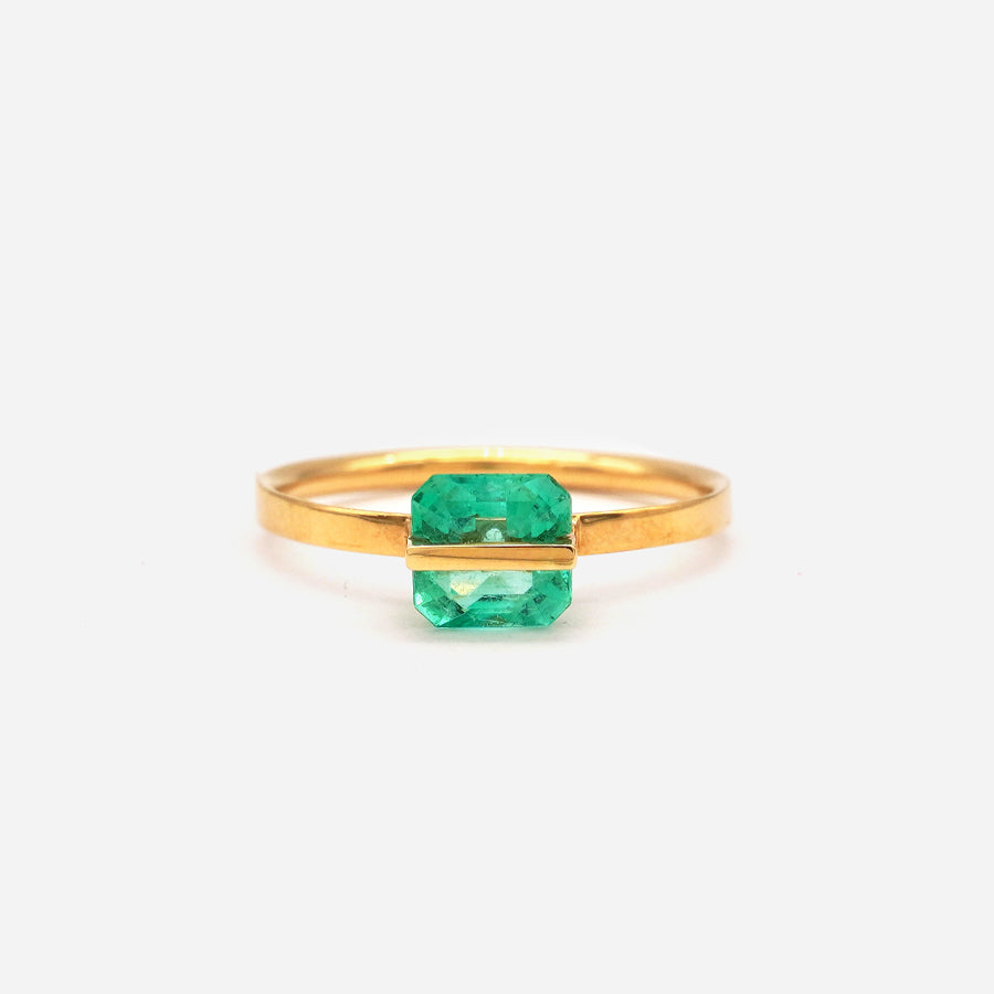BAND RING EMERALD #2933