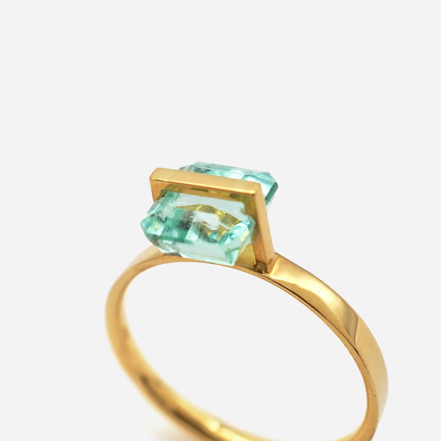 BAND RING EMERALD #2892